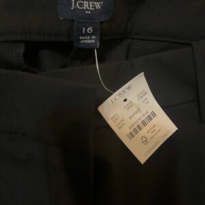 J.Crew Classic Black Trousers